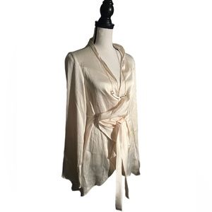 Free People Wrap Blouse